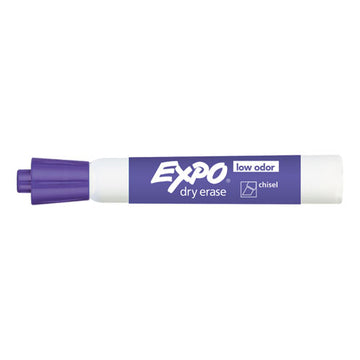 EXPO® Low-odor Dry-erase Marker, Broad Chisel Tip, Purple freeshipping - TVN Wholesale